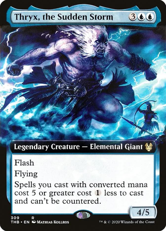 Card image of Thryx, the Sudden Storm