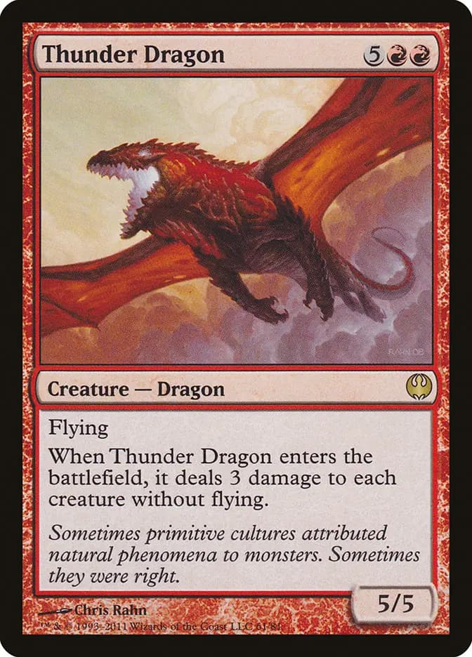 Card image of Thunder Dragon