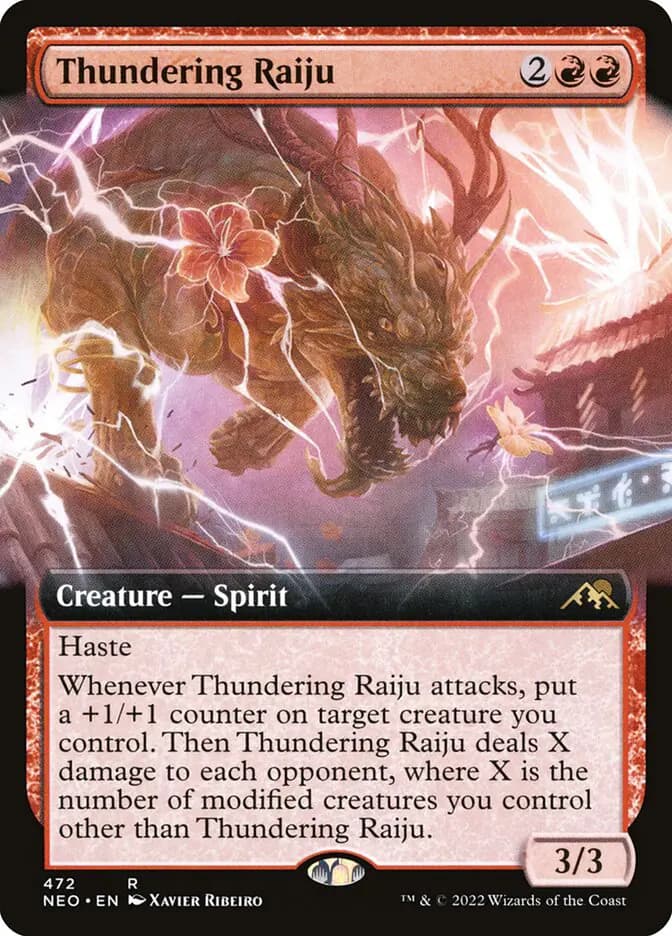 Card image of Thundering Raiju