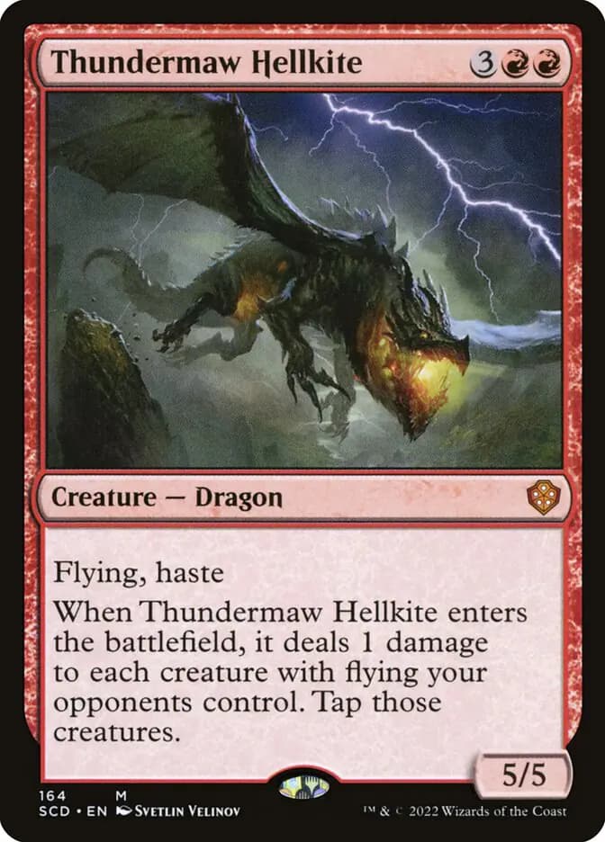 Card image of Thundermaw Hellkite