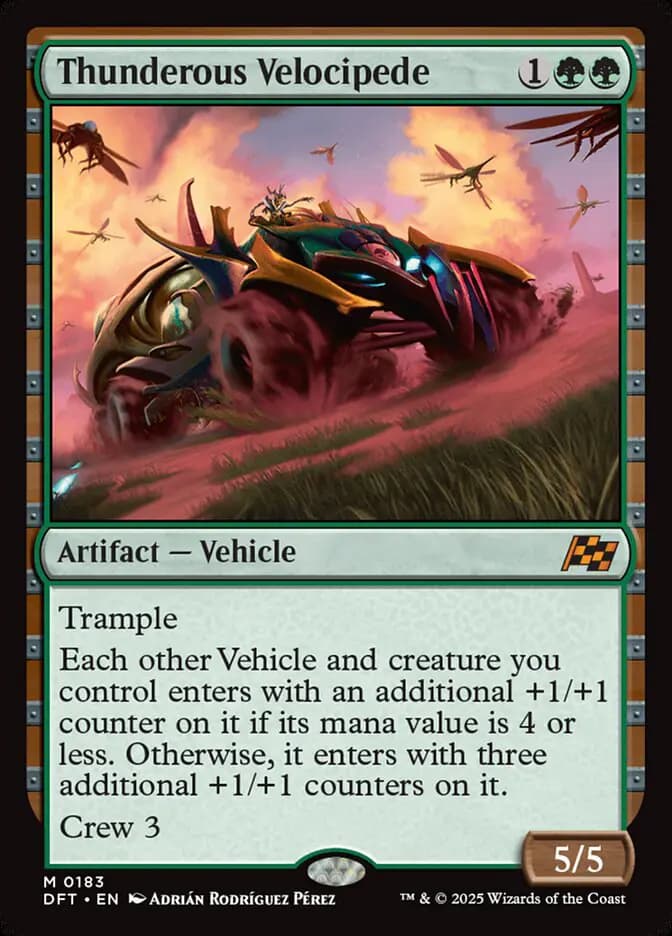 Card image of Thunderous Velocipede