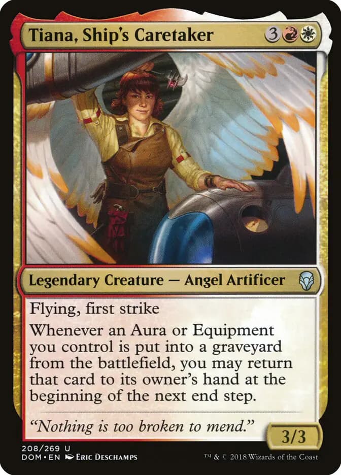 Card image of Tiana, Ship's Caretaker