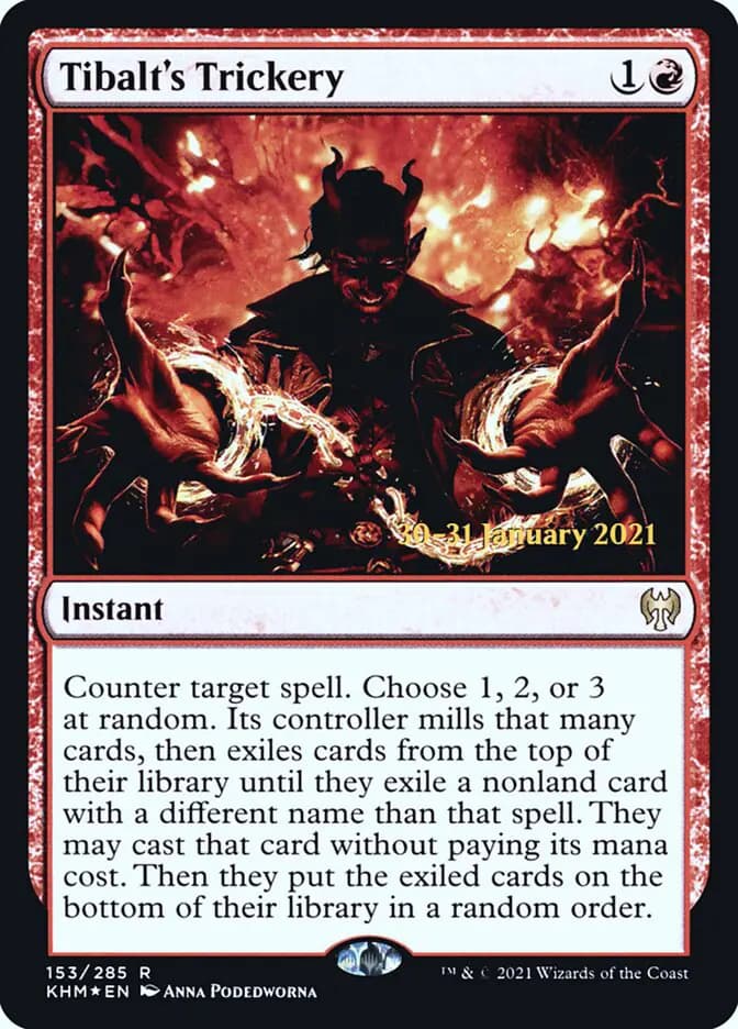 Card image of Tibalt's Trickery