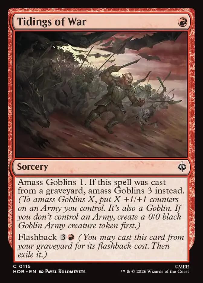 Card image of Tidings of War