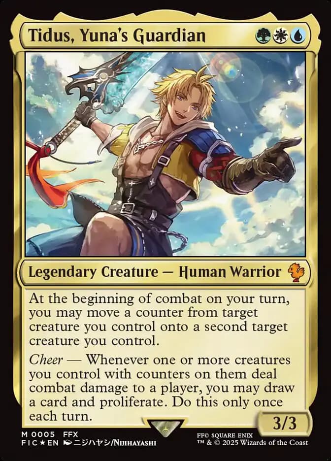 Card image of Tidus, Yuna's Guardian