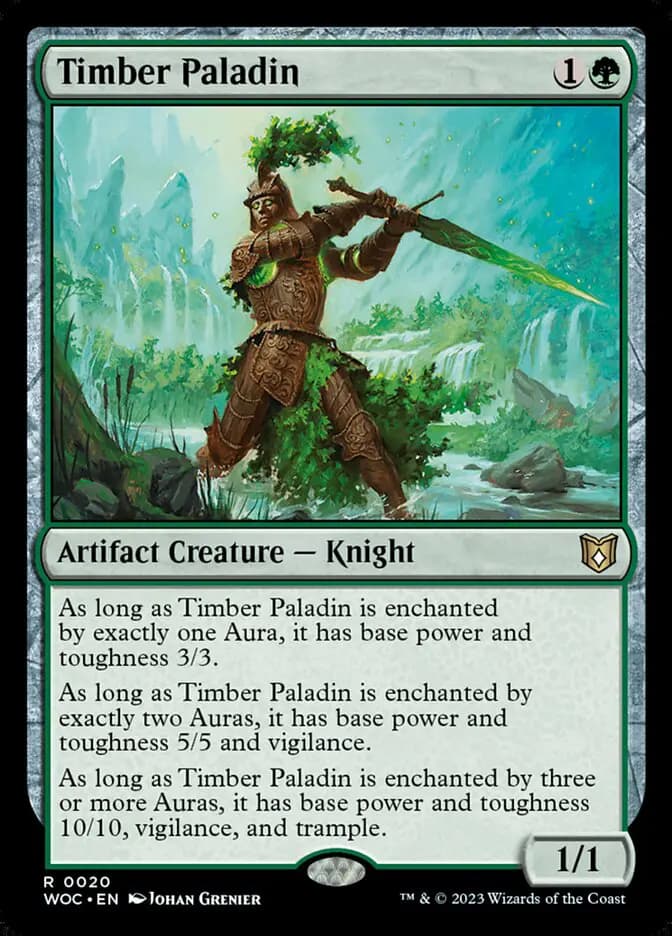 Card image of Timber Paladin