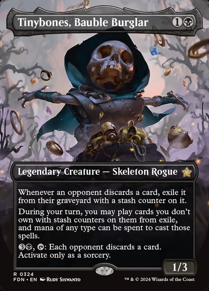 Card image of Tinybones, Bauble Burglar