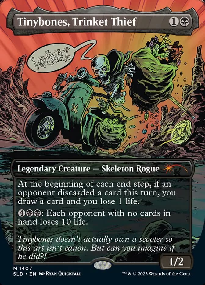 Card image of Tinybones, Trinket Thief