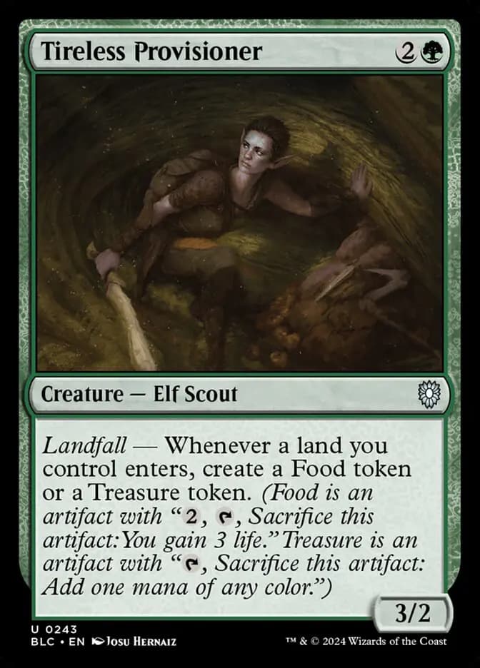 Card image of Tireless Provisioner