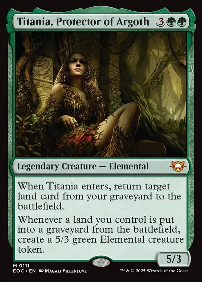 Card image of Titania, Protector of Argoth