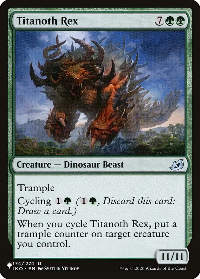Card image of Titanoth Rex