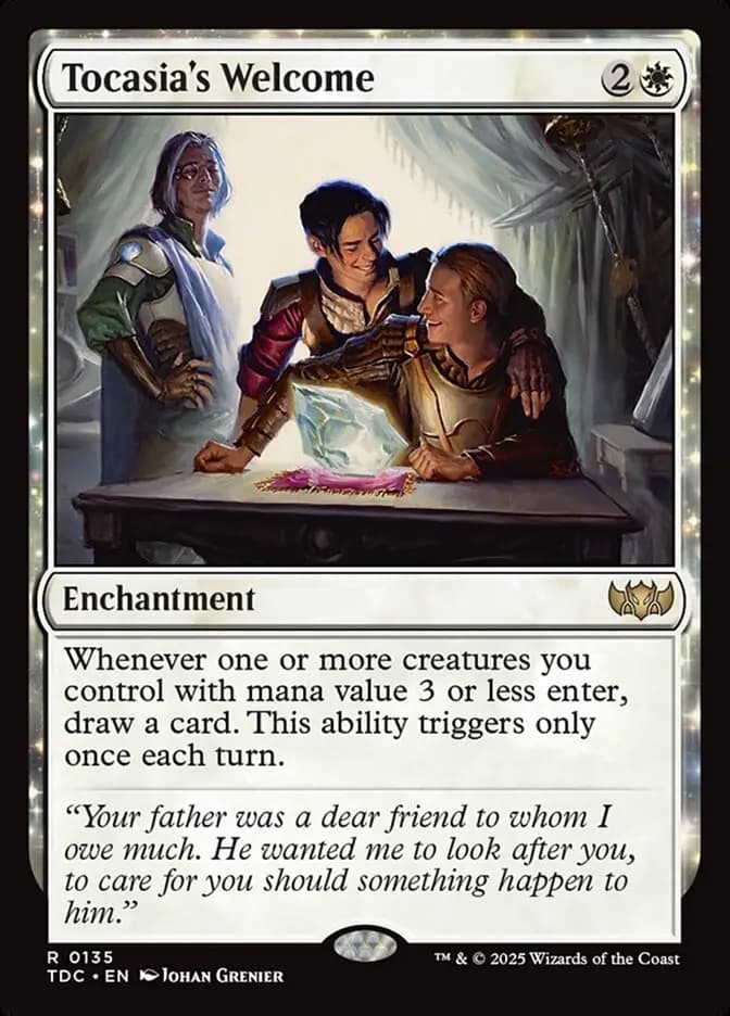 Card image of Tocasia's Welcome