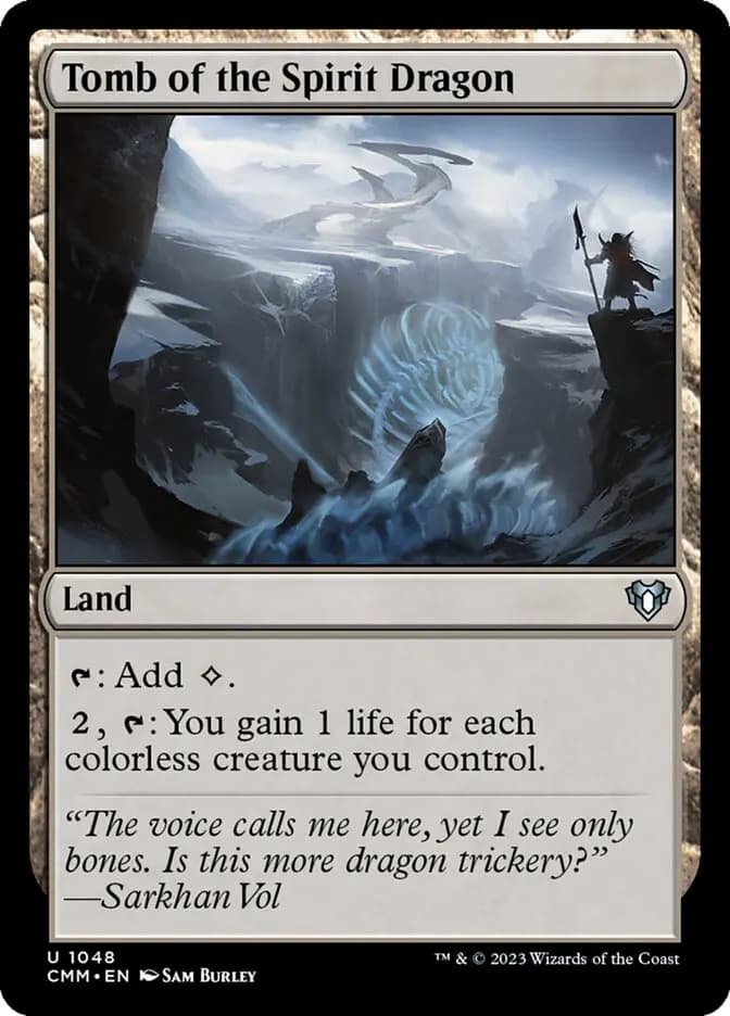 Card image of Tomb of the Spirit Dragon