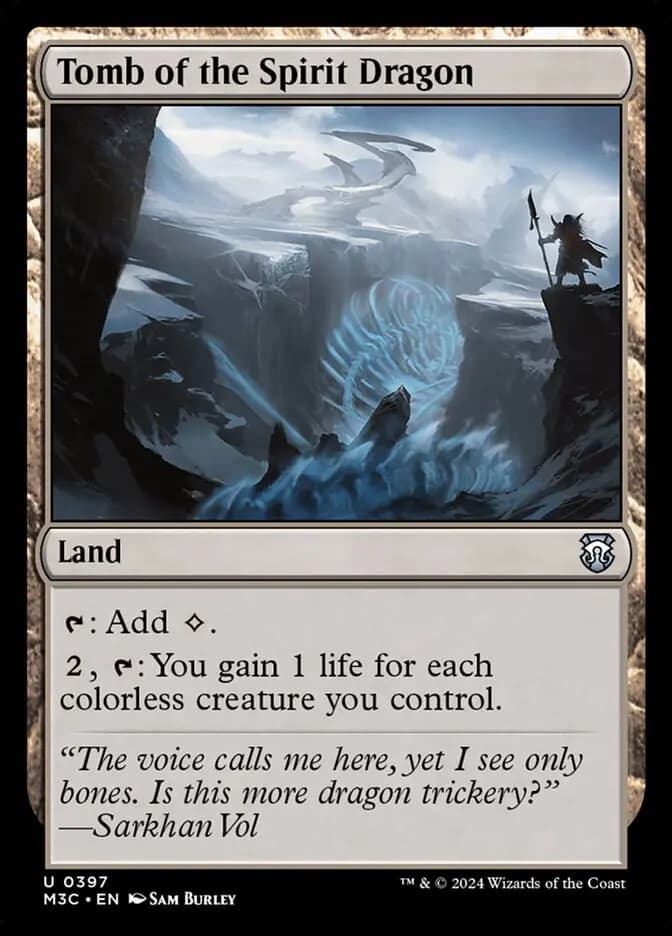Card image of Tomb of the Spirit Dragon