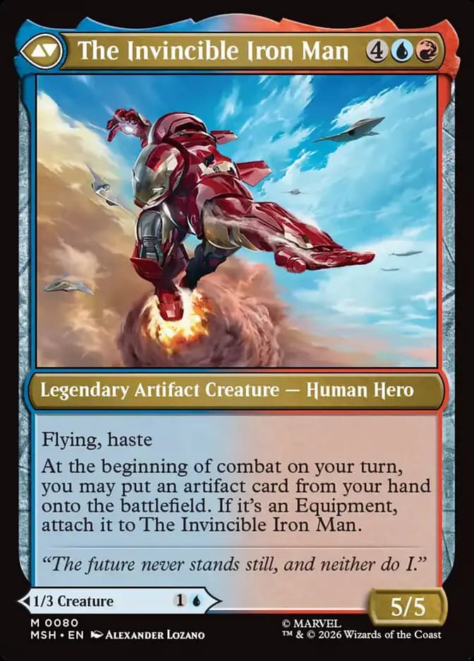 Card image of Tony Stark / The Invincible Iron Man