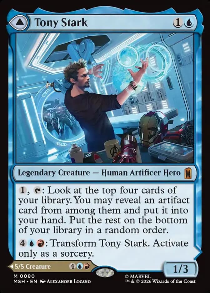 Card image of Tony Stark / The Invincible Iron Man