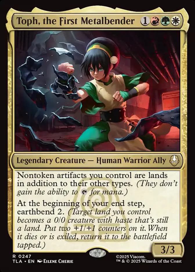 Card image of Toph, the First Metalbender