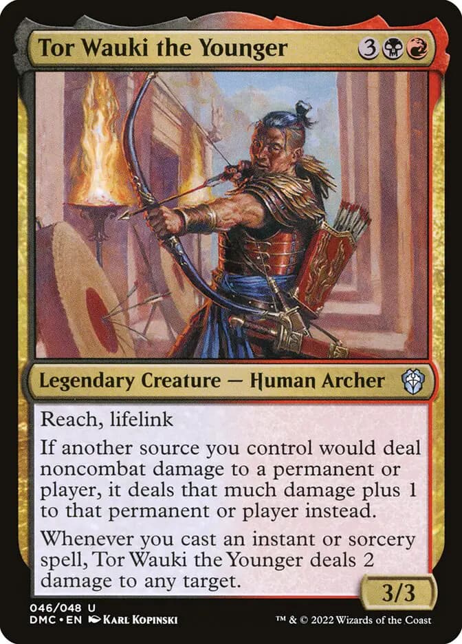 Card image of Tor Wauki the Younger