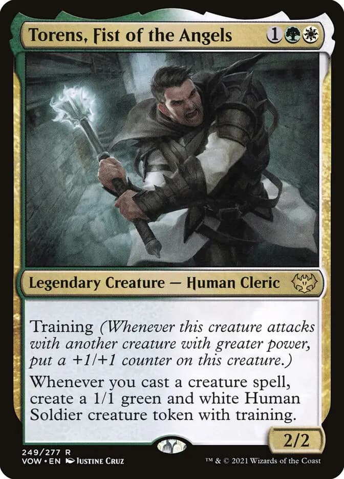 Card image of Torens, Fist of the Angels