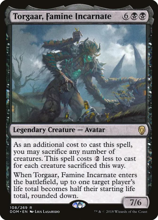 Card image of Torgaar, Famine Incarnate