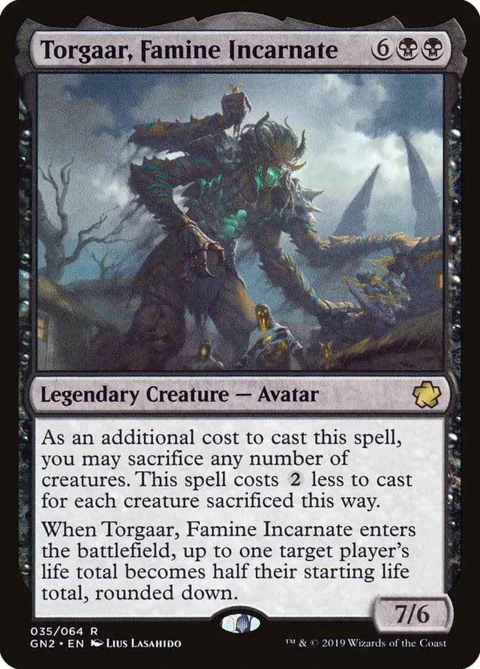 Card image of Torgaar, Famine Incarnate