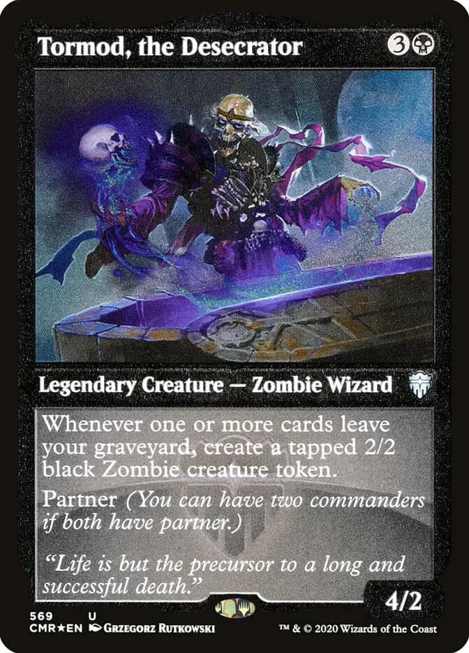 Card image of Tormod, the Desecrator