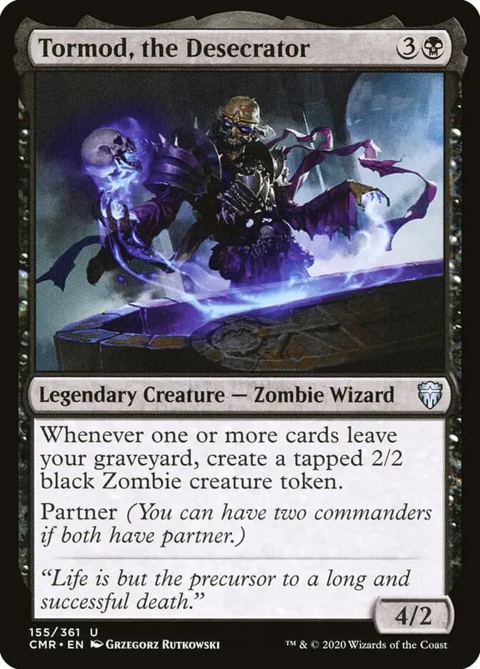Card image of Tormod, the Desecrator