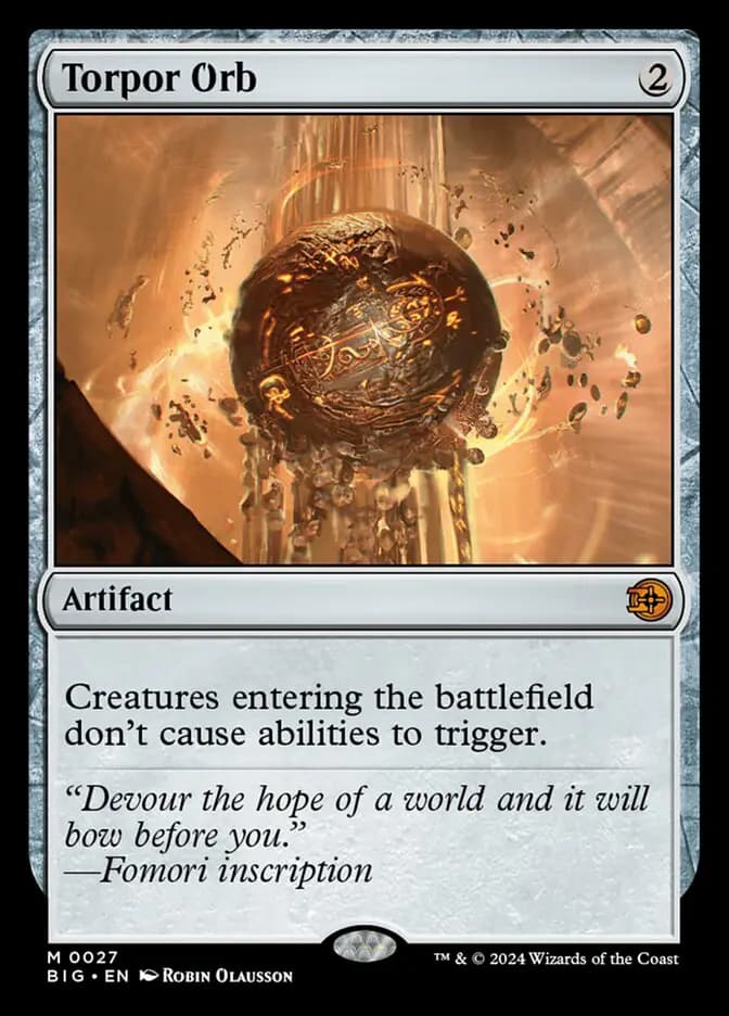 Card image of Torpor Orb