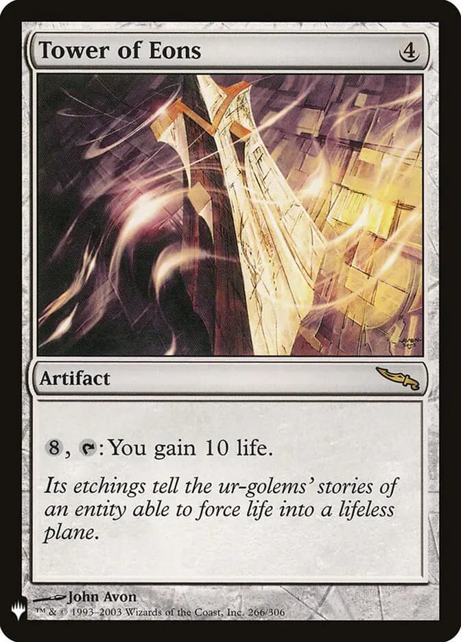 Card image of Tower of Eons