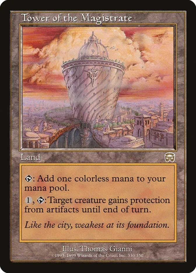 Card image of Tower of the Magistrate
