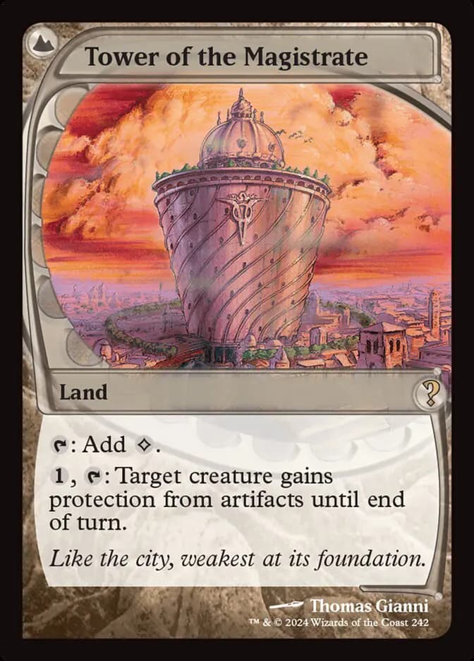Card image of Tower of the Magistrate