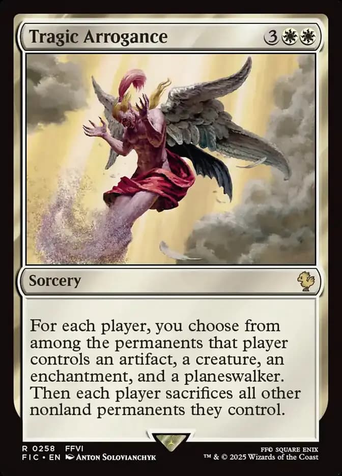 Card image of Tragic Arrogance