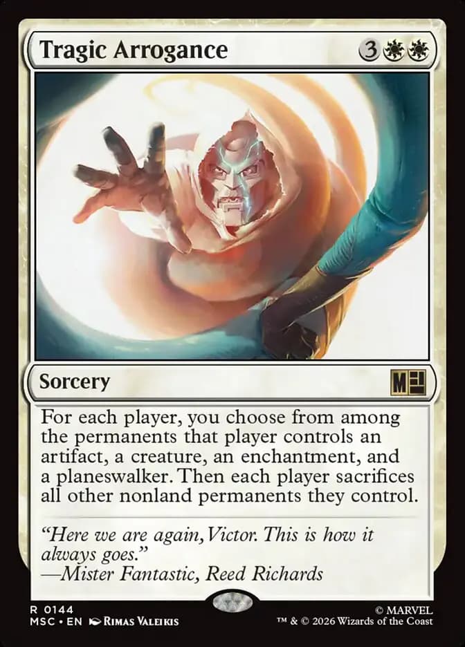 Card image of Tragic Arrogance