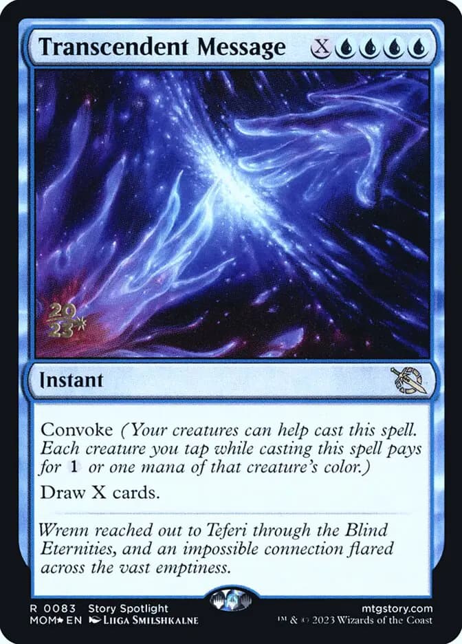Card image of Transcendent Message