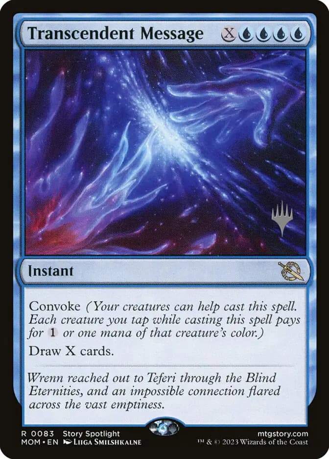 Card image of Transcendent Message