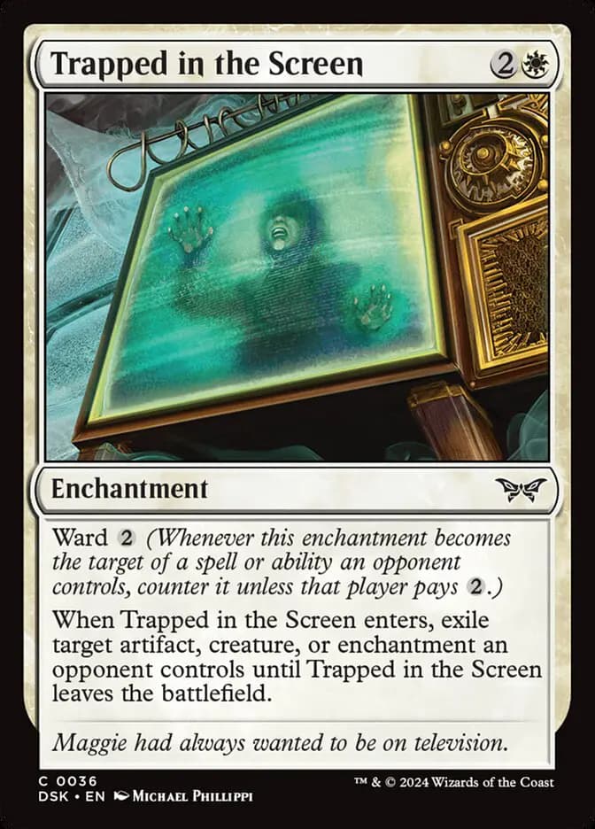Card image of Trapped in the Screen