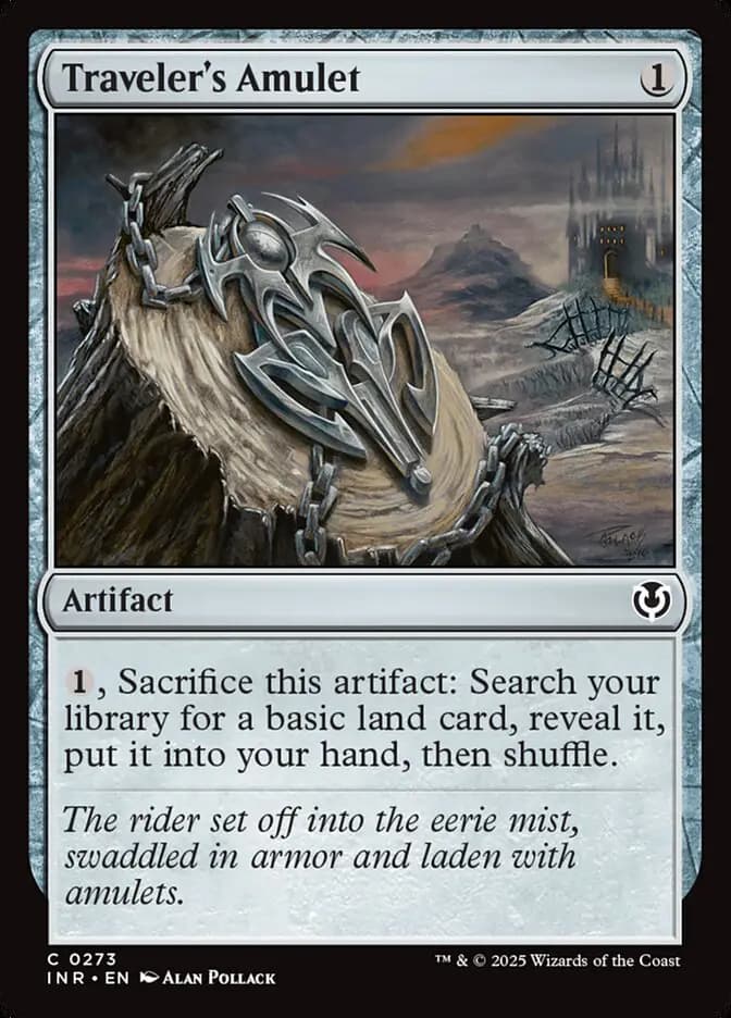 Card image of Traveler's Amulet