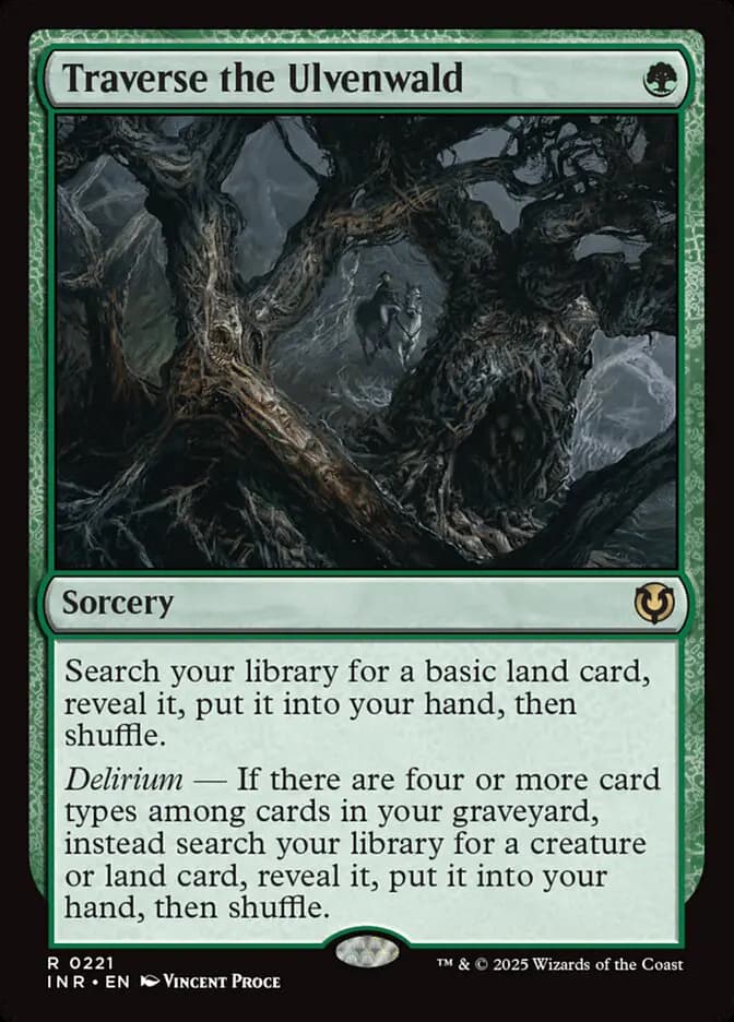 Card image of Traverse the Ulvenwald