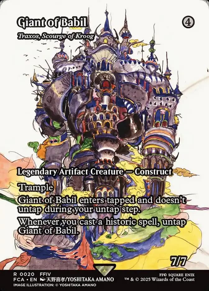 Card image of Traxos, Scourge of Kroog