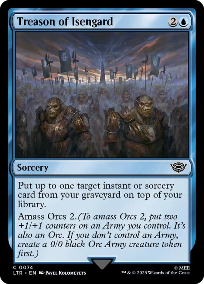 Card image of Treason of Isengard
