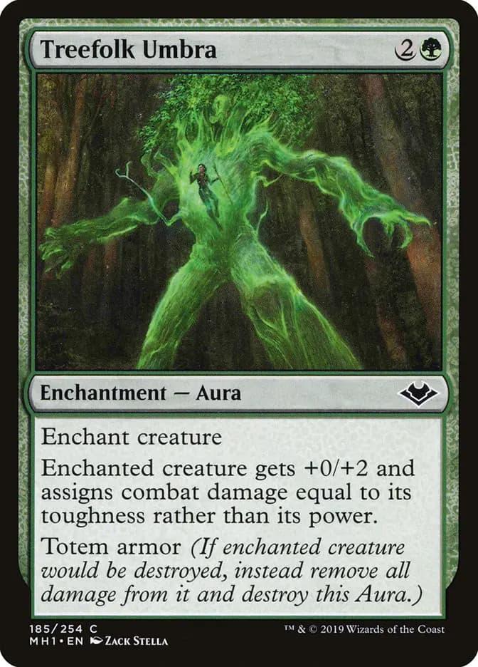 Card image of Treefolk Umbra