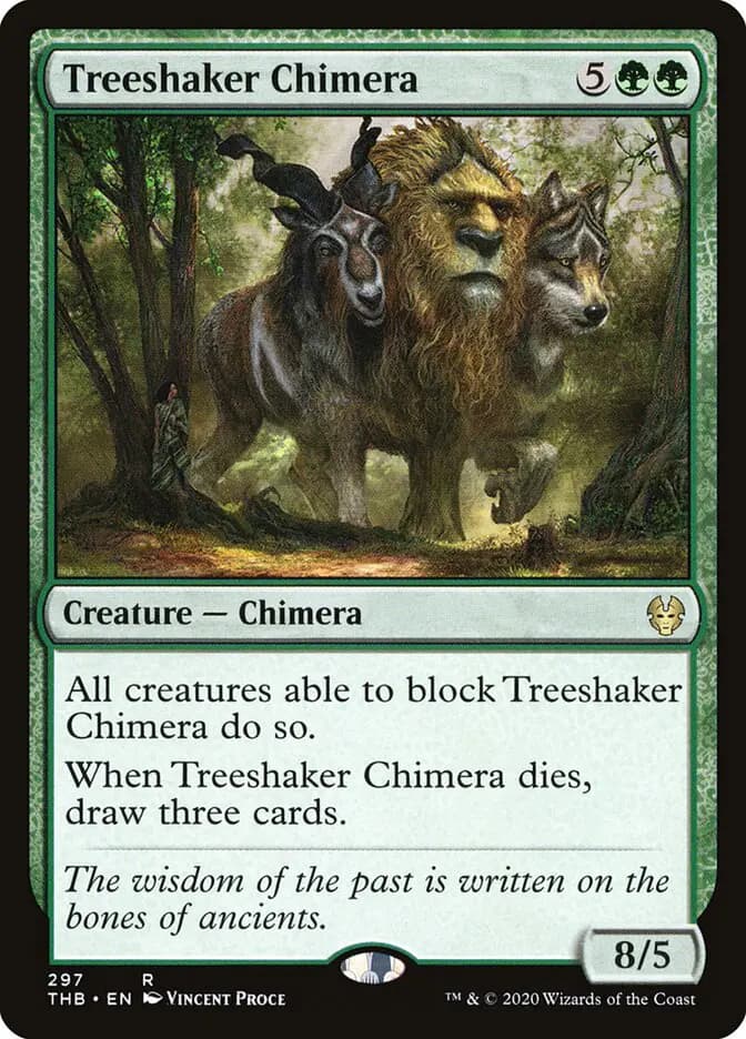 Card image of Treeshaker Chimera