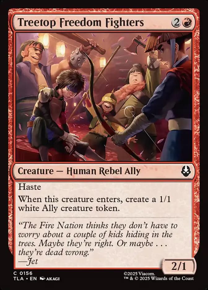 Card image of Treetop Freedom Fighters