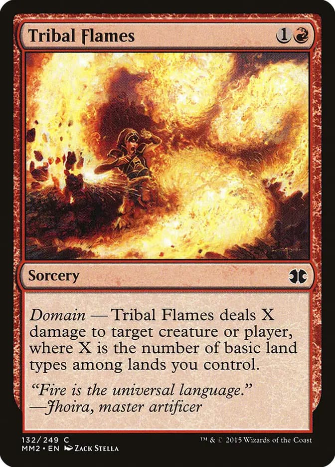 Card image of Tribal Flames