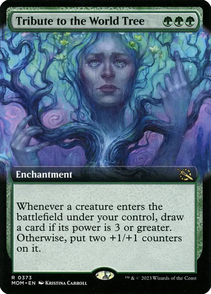 Card image of Tribute to the World Tree