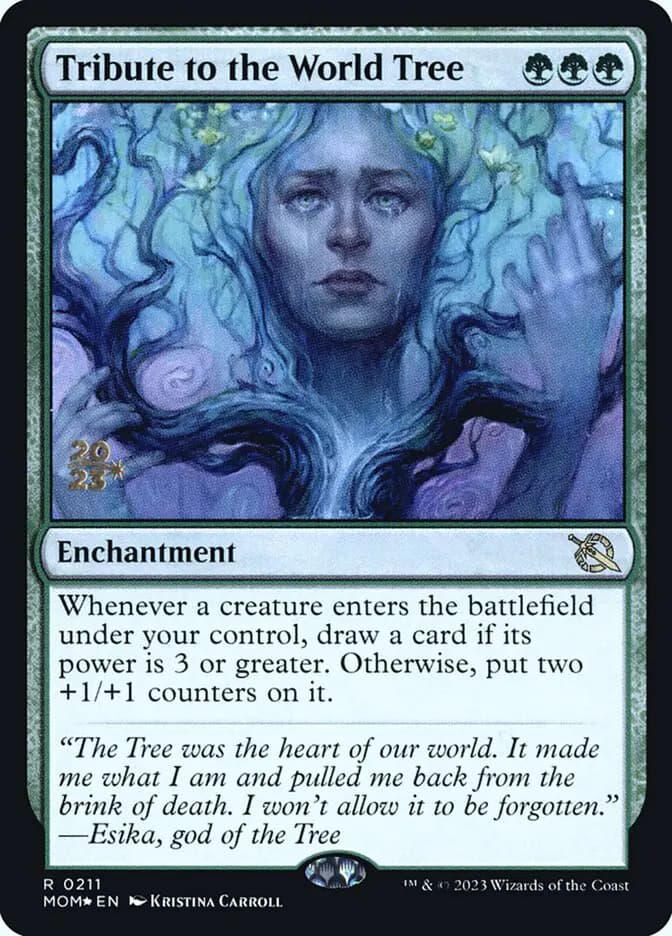 Card image of Tribute to the World Tree