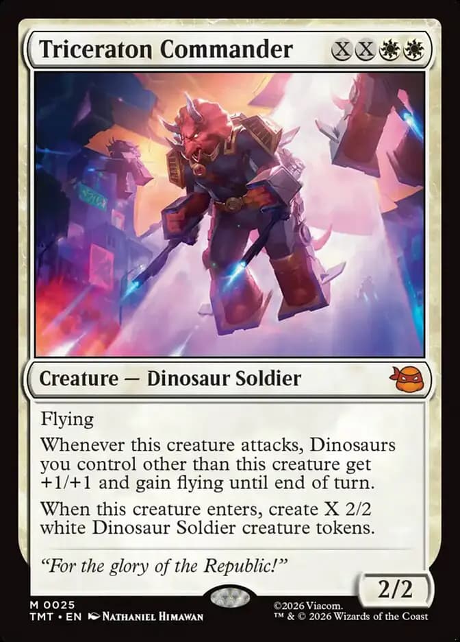 Card image of Triceraton Commander