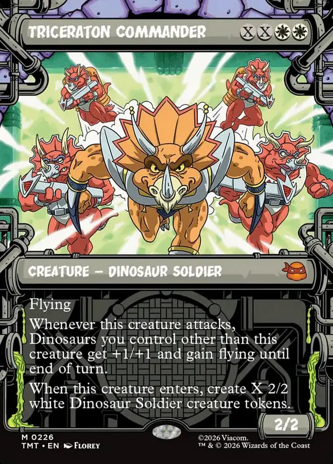 Card image of Triceraton Commander