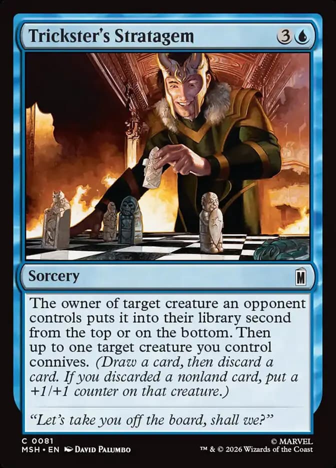 Card image of Trickster's Stratagem