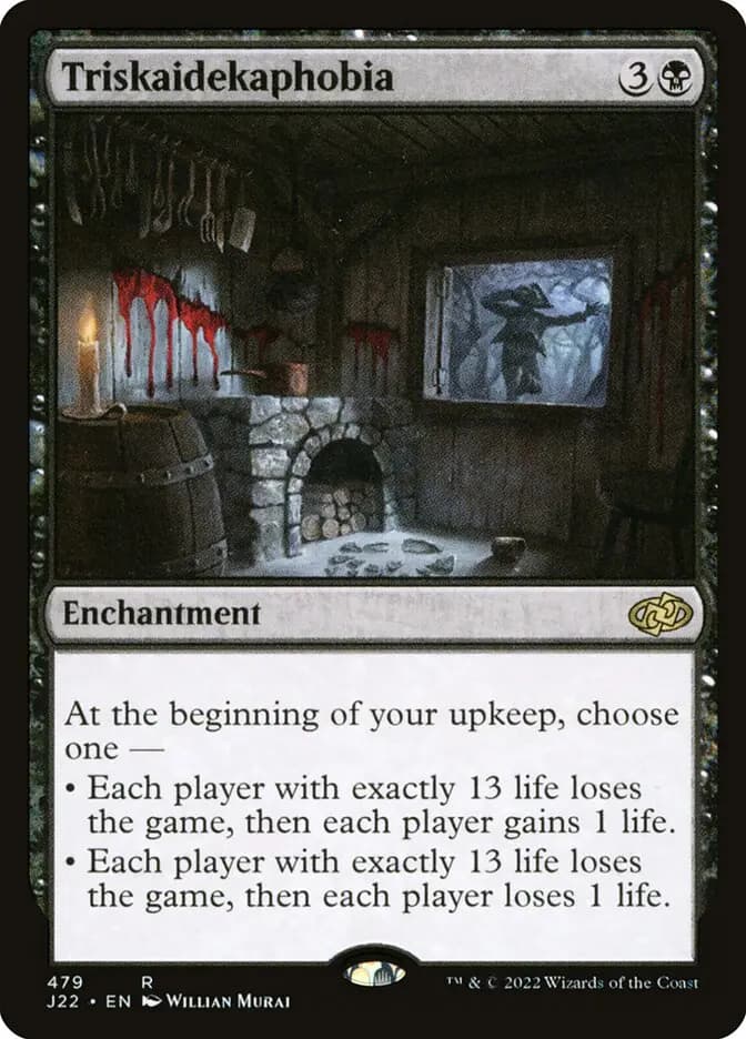 Card image of Triskaidekaphobia